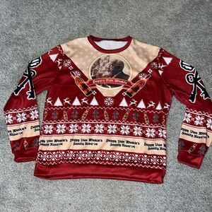Pappy Van Winkle Family Reserve Bourbon Holiday Men’s Whiskey bottle sweatshirt